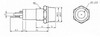 LED CORPUS 5mm 9011L-12V-R LED CORPUS 5mm 9011L-12V-R