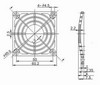 Решетка для вентилятора PB-06