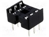 SOCKET DIP SCS-6 *2,54 [1-390261-1]