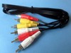 Кабель 3RCA (m) - 3RCA (m) 1,8m (KA-231-200)